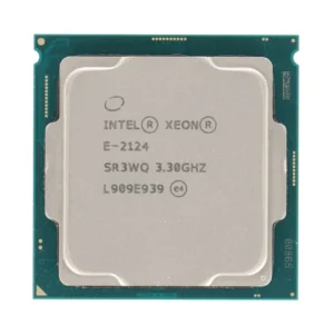 Intel XEON E-2124 4-Core, 4-Thread 3.30GHz LGA1151 Desktop Processor